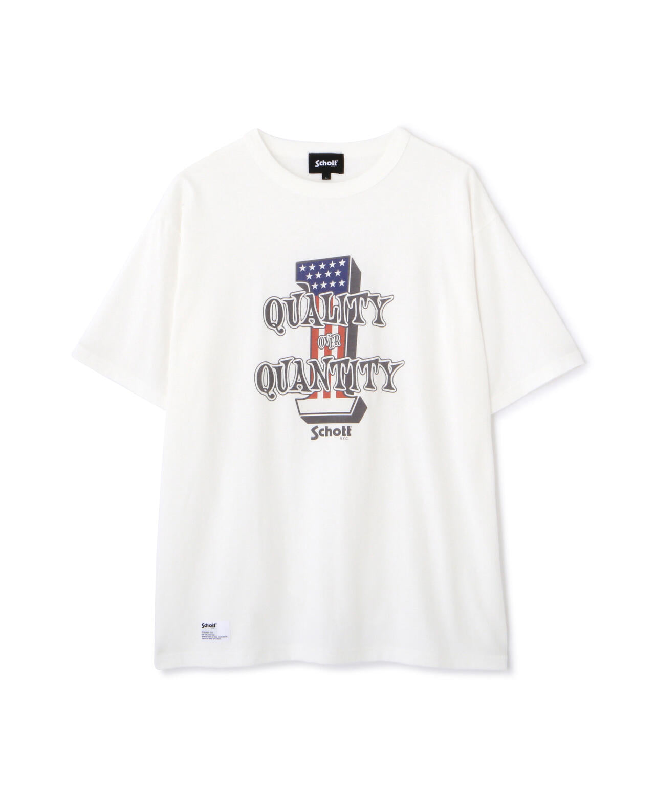 T-SHIRT QUALITY OVER QUANITY/クオリティ・オーバー・クオンティティ Tシャツ