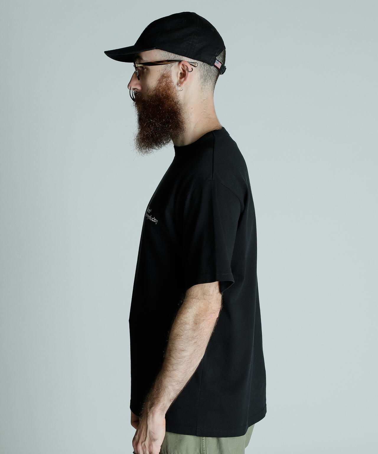 T-SHIRT EMB. Schott NYC/刺繍Tシャツ ショット ニューヨーク