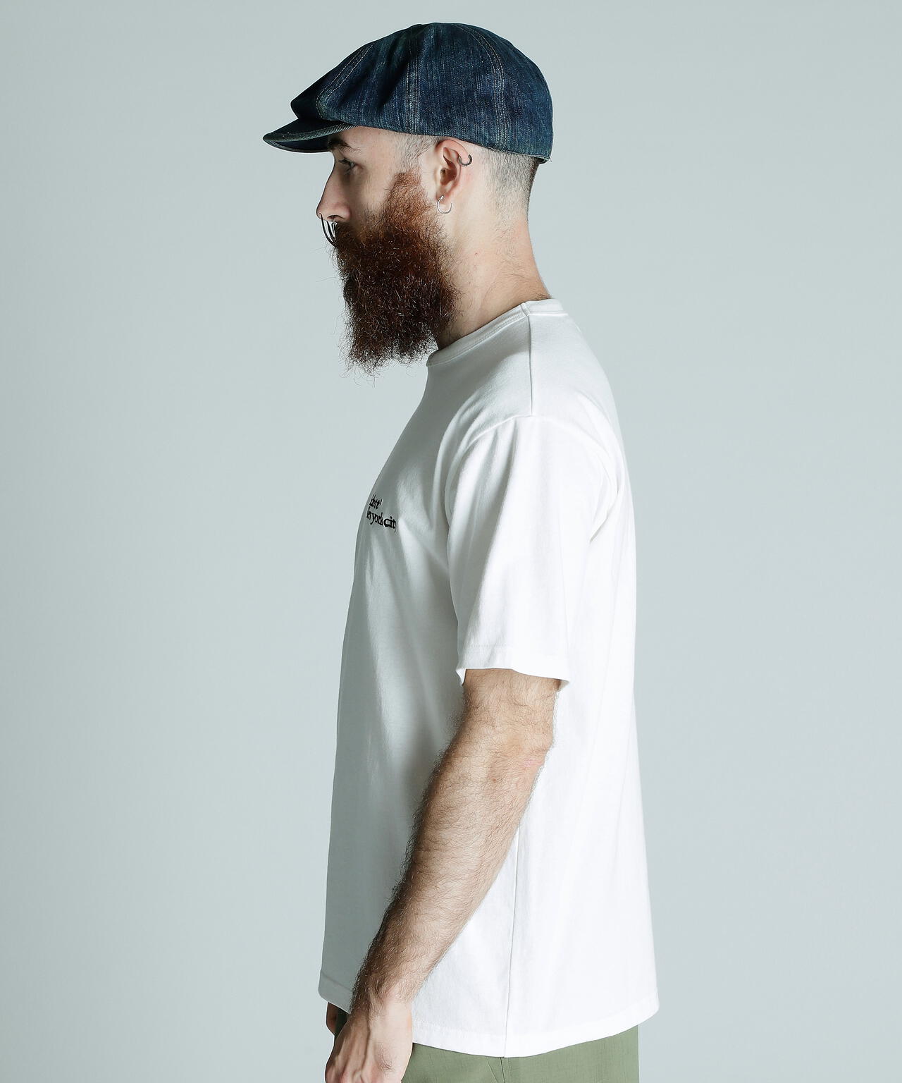 T-SHIRT EMB. Schott NYC/刺繍Tシャツ ショット ニューヨーク