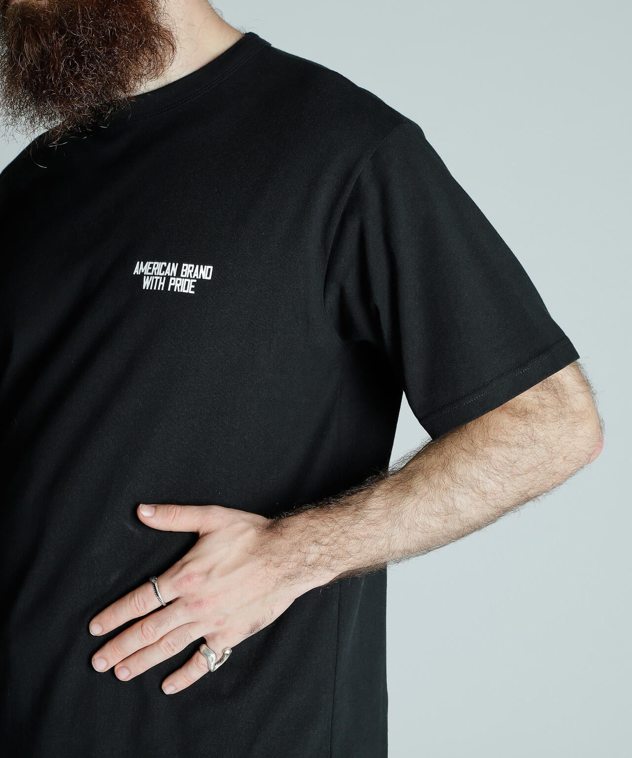 T-SHIRT AMERICAN BRAND WITH PRIDE/Tシャツ アメリカンブランド ウィズ プライド