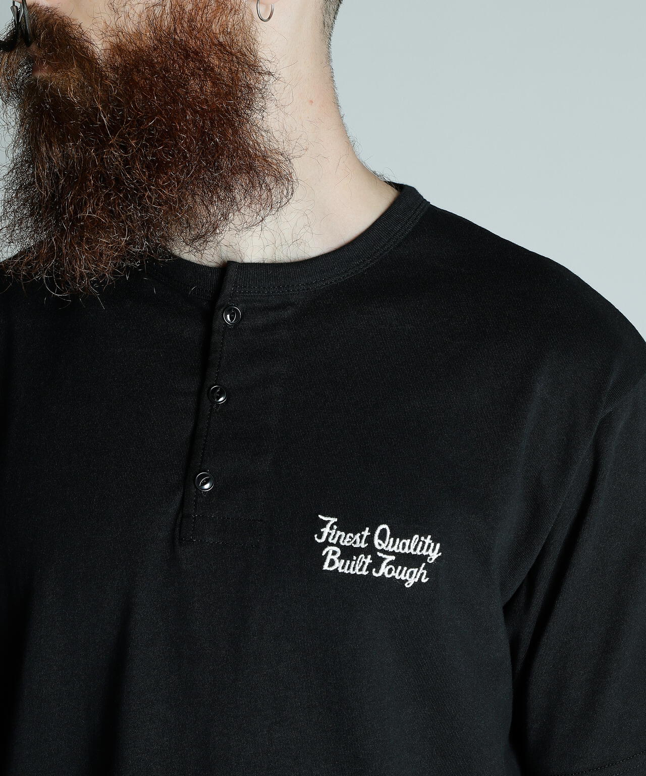 HENLEY T-SHIRT FINEST QUALITYBUILTTOUG/ヘンリーネック Tシャツ ファイネスト クオリティ ビルドタフ