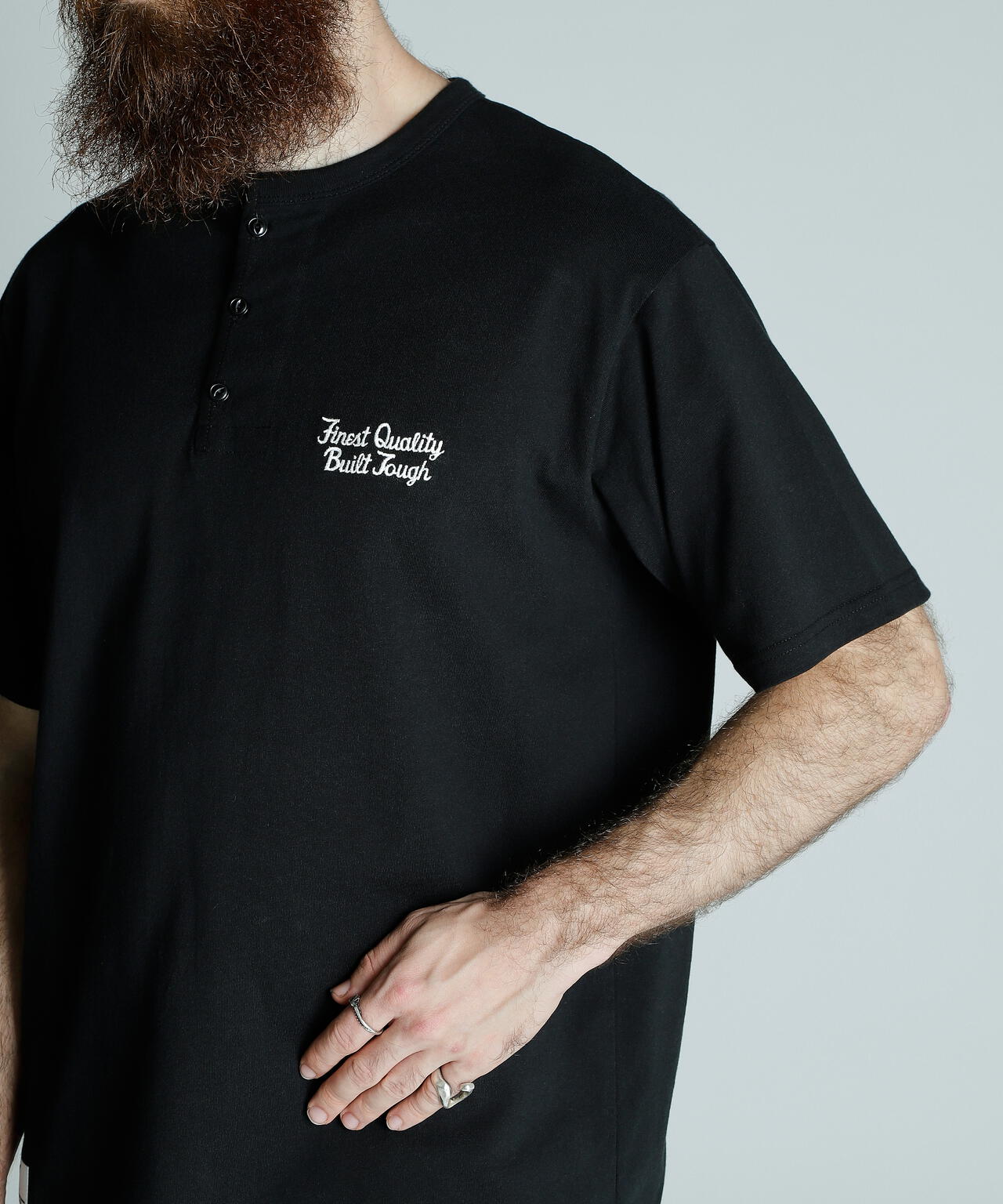HENLEY T-SHIRT FINEST QUALITYBUILTTOUG/ヘンリーネック Tシャツ ファイネスト クオリティ ビルドタフ