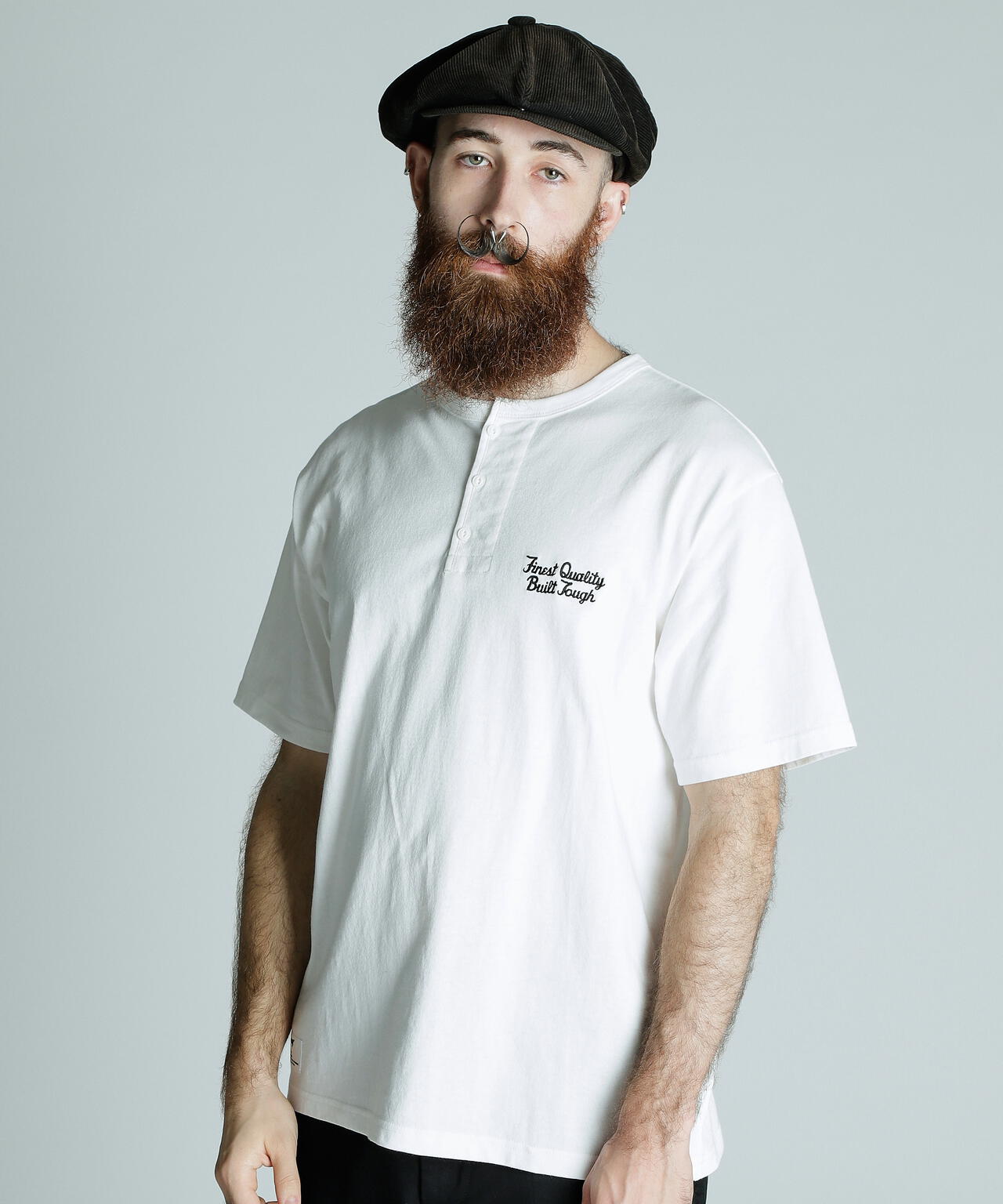 HENLEY T-SHIRT FINEST QUALITYBUILTTOUG/ヘンリーネック Tシャツ ファイネスト クオリティ ビルドタフ
