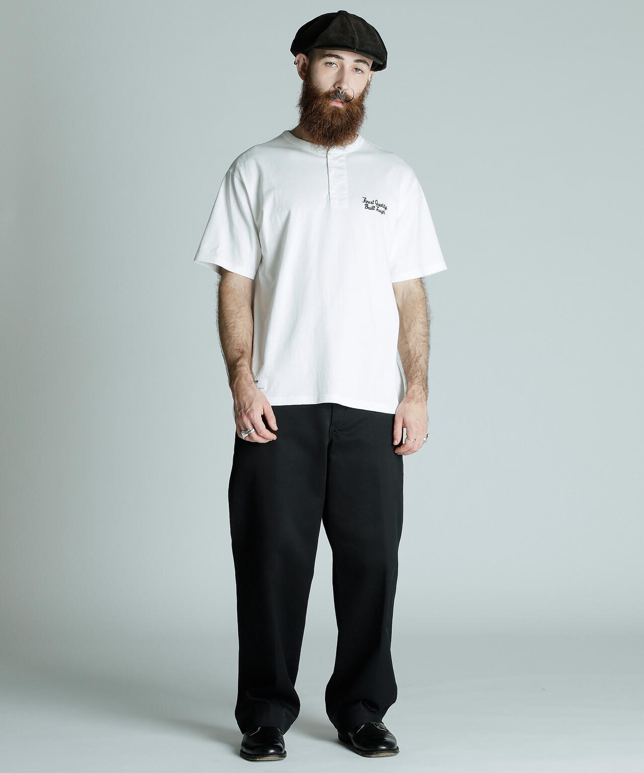 HENLEY T-SHIRT FINEST QUALITYBUILTTOUG/ヘンリーネック Tシャツ ファイネスト クオリティ ビルドタフ