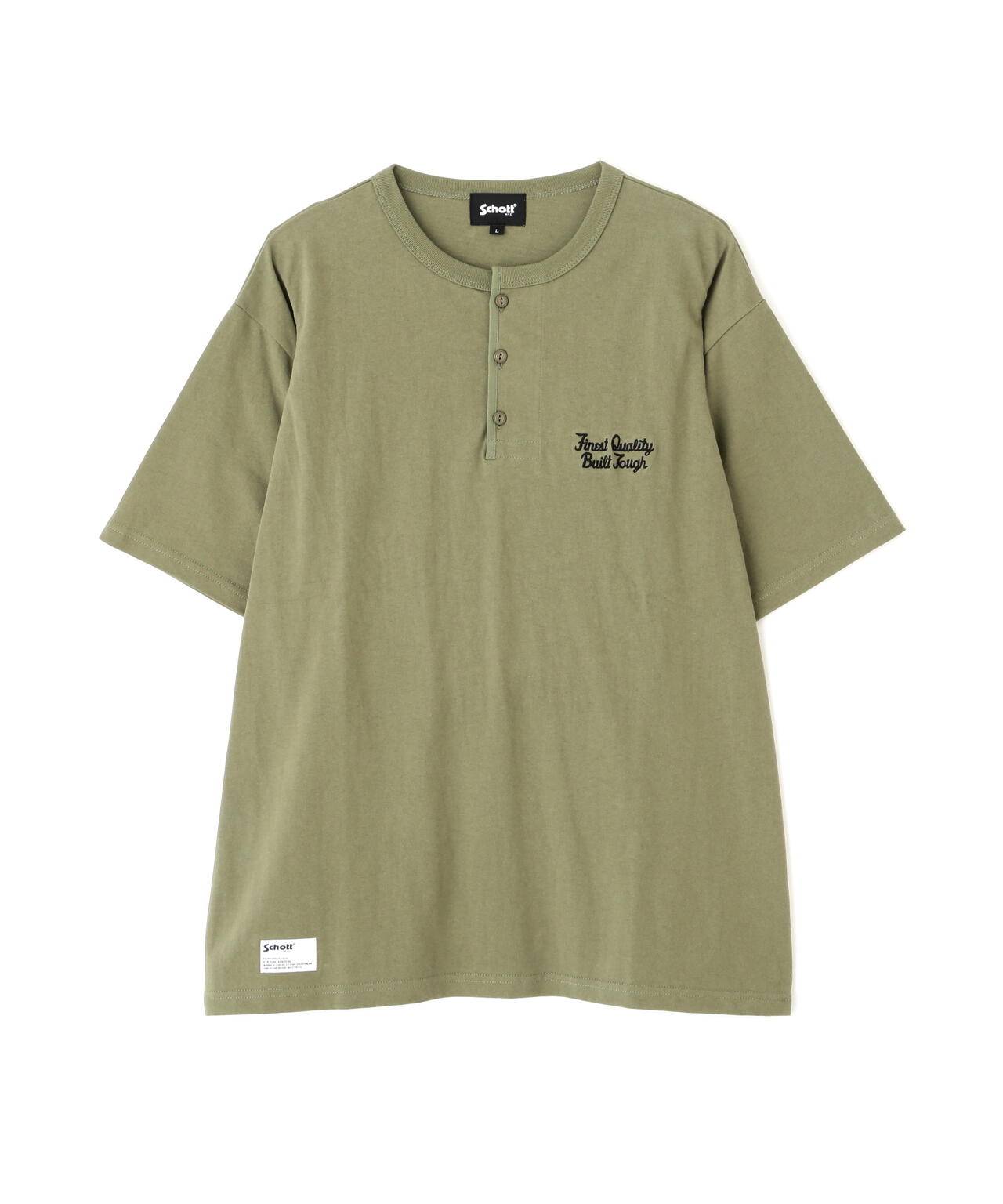 HENLEY T-SHIRT FINEST QUALITYBUILTTOUG/ヘンリーネック Tシャツ ファイネスト クオリティ ビルドタフ