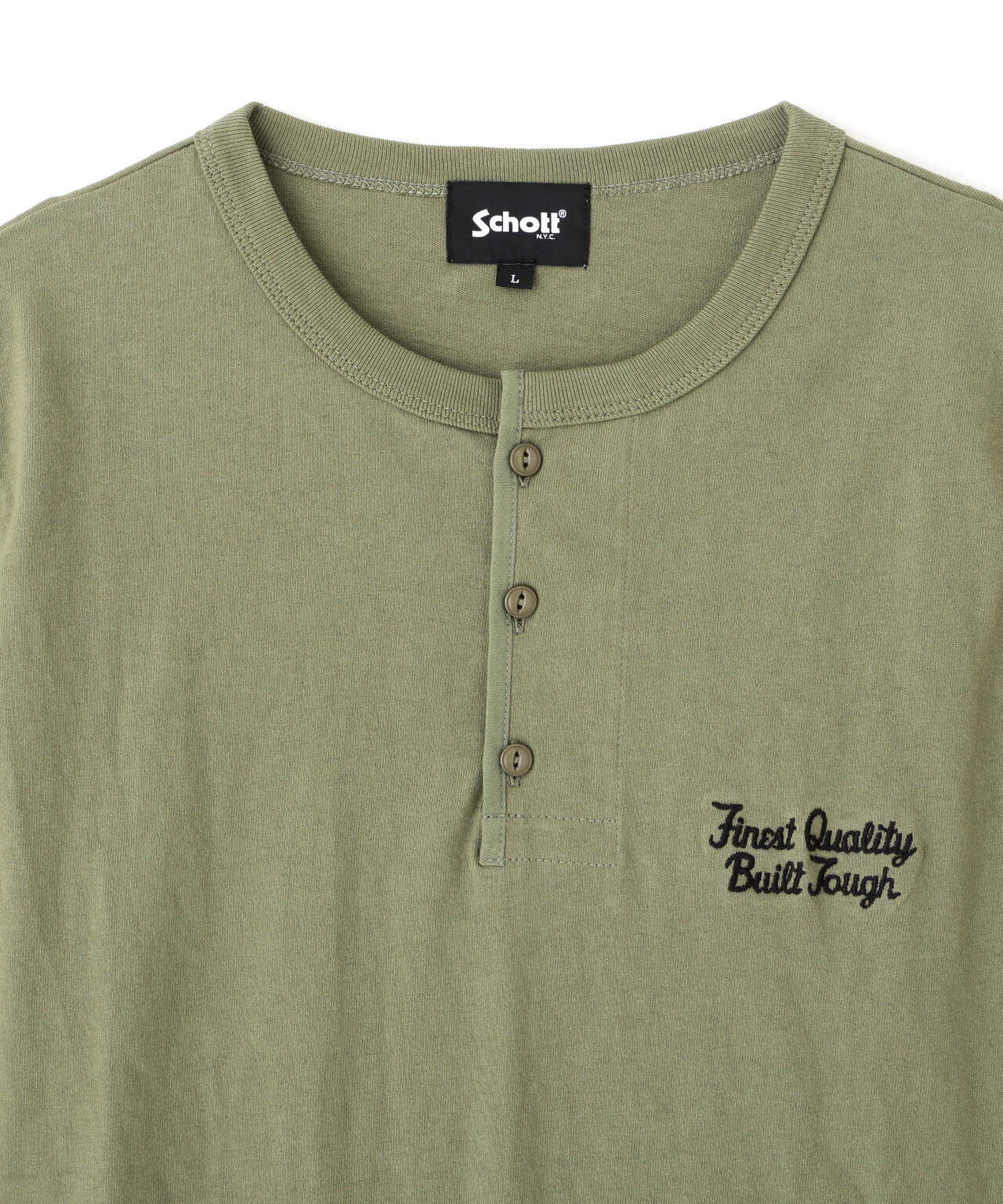 HENLEY T-SHIRT FINEST QUALITYBUILTTOUG/ヘンリーネック Tシャツ ファイネスト クオリティ ビルドタフ