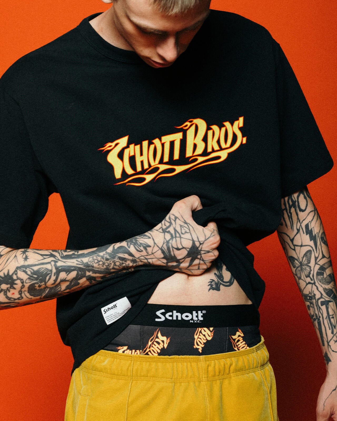 T-SHIRT FLAME LOGO/フレイムロゴ Tシャツ