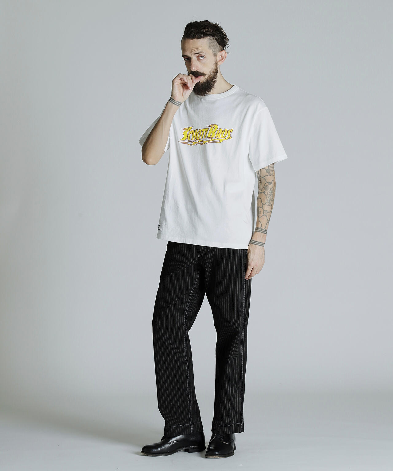 T-SHIRT FLAME LOGO/フレイムロゴ Tシャツ