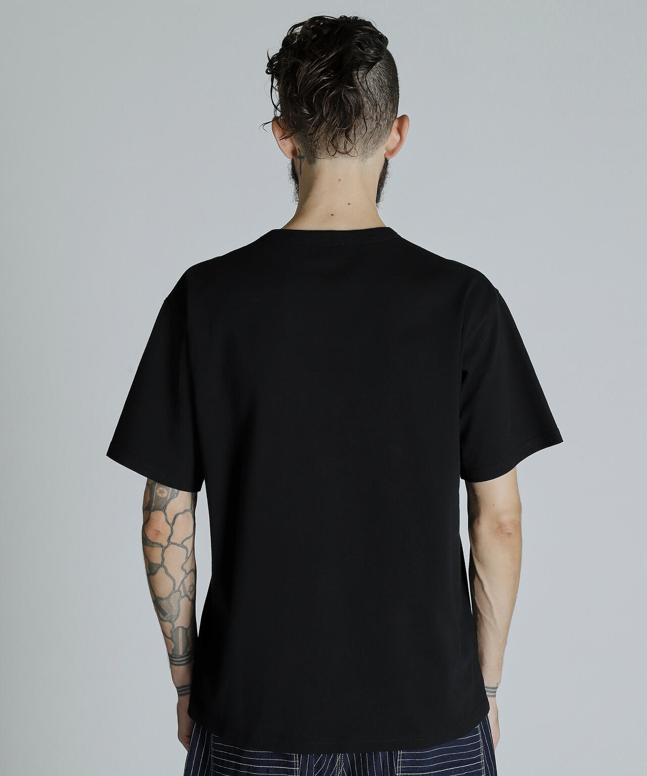 T-SHIRT COLOR FLOCKY BLACK PANTHER/カラーフロッキー ブラックパンサーTシャツ