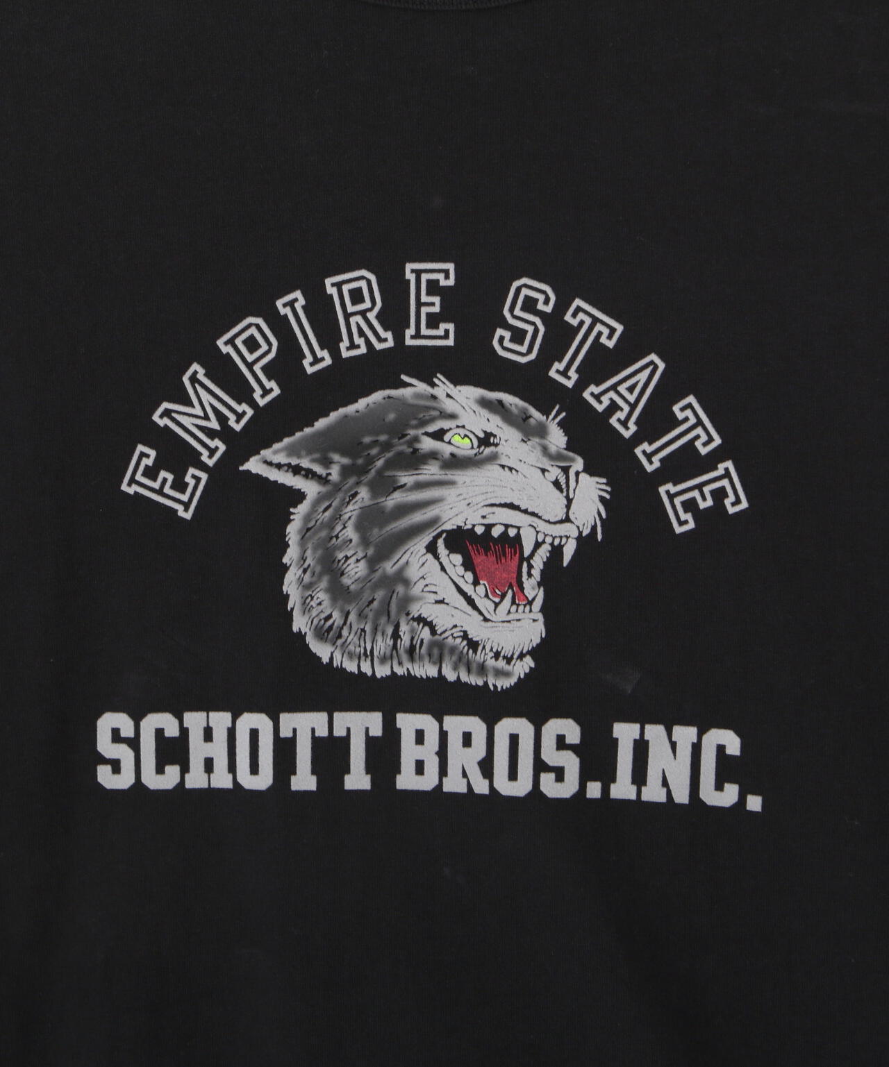 T-SHIRT COLOR FLOCKY BLACK PANTHER/カラーフロッキー ブラックパンサーTシャツ