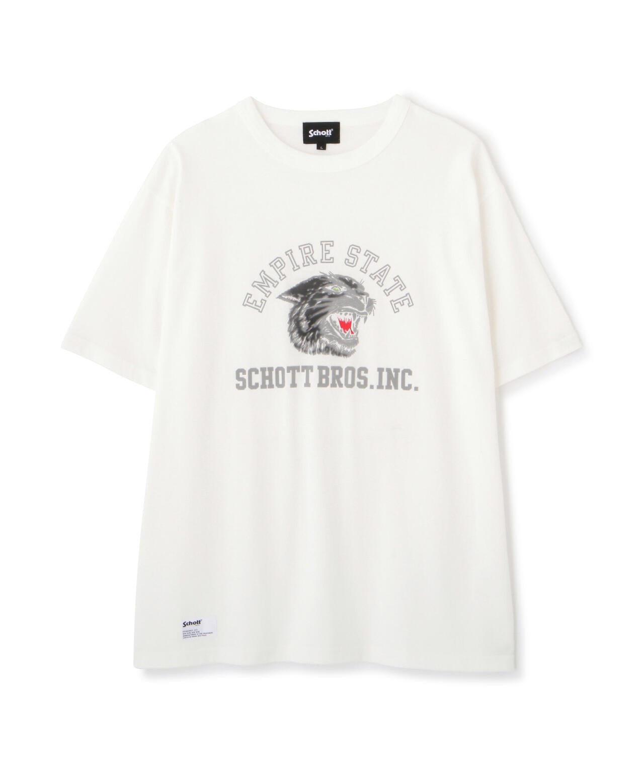 T-SHIRT COLOR FLOCKY BLACK PANTHER/カラーフロッキー ブラックパンサーTシャツ