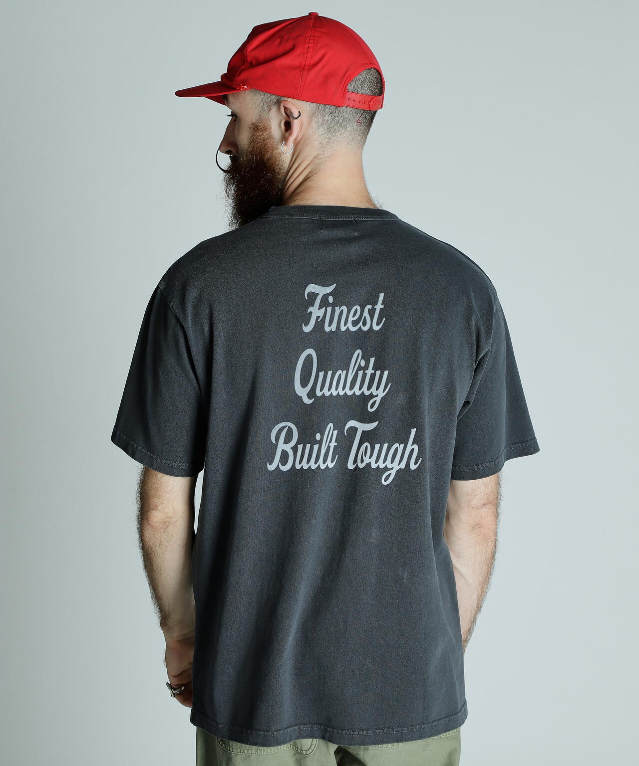 PIGMENT T-SHIRT FLOCKY BULLDOG/ピグメント Tシャツ フロッキーブルドッグ