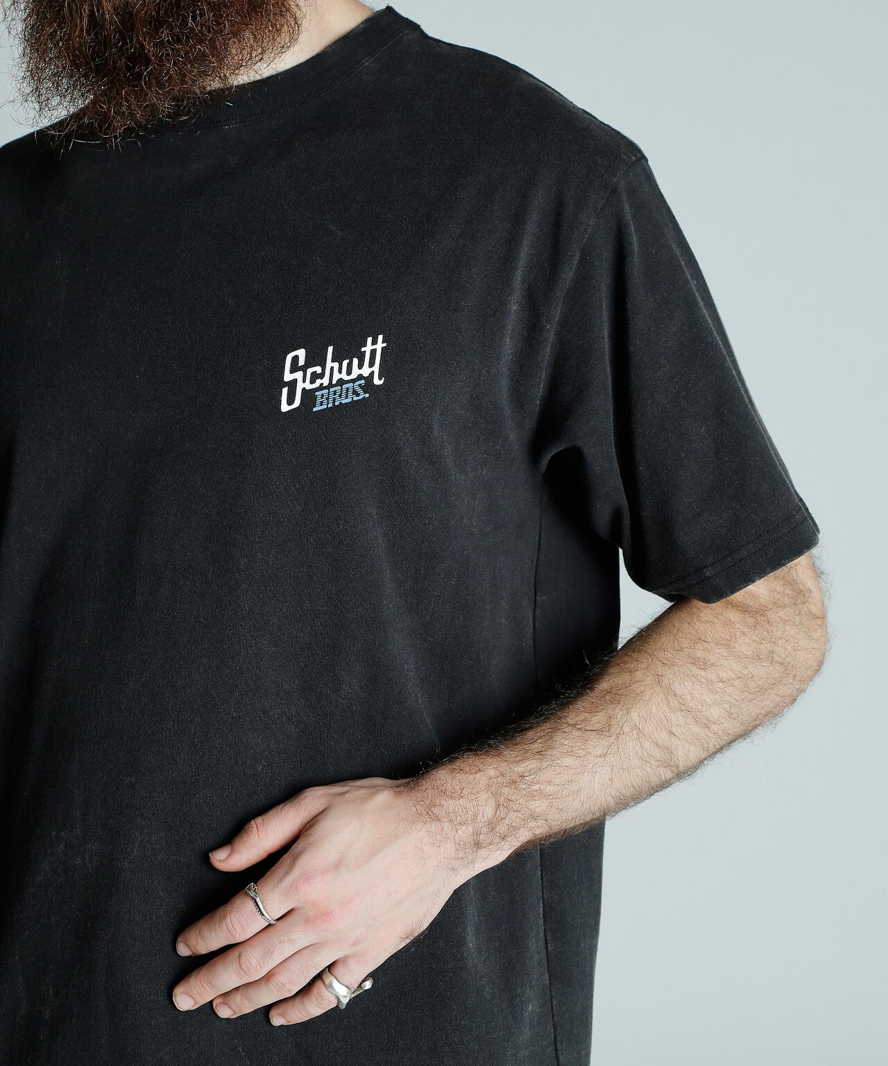 SNOWWASH T-SHIRT Schott BROS./スノーウォッシュ Tシャツ ショットブロス