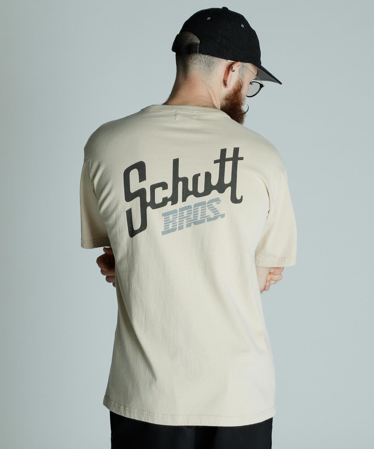 SNOWWASH T-SHIRT Schott BROS./スノーウォッシュ Tシャツ ショットブロス