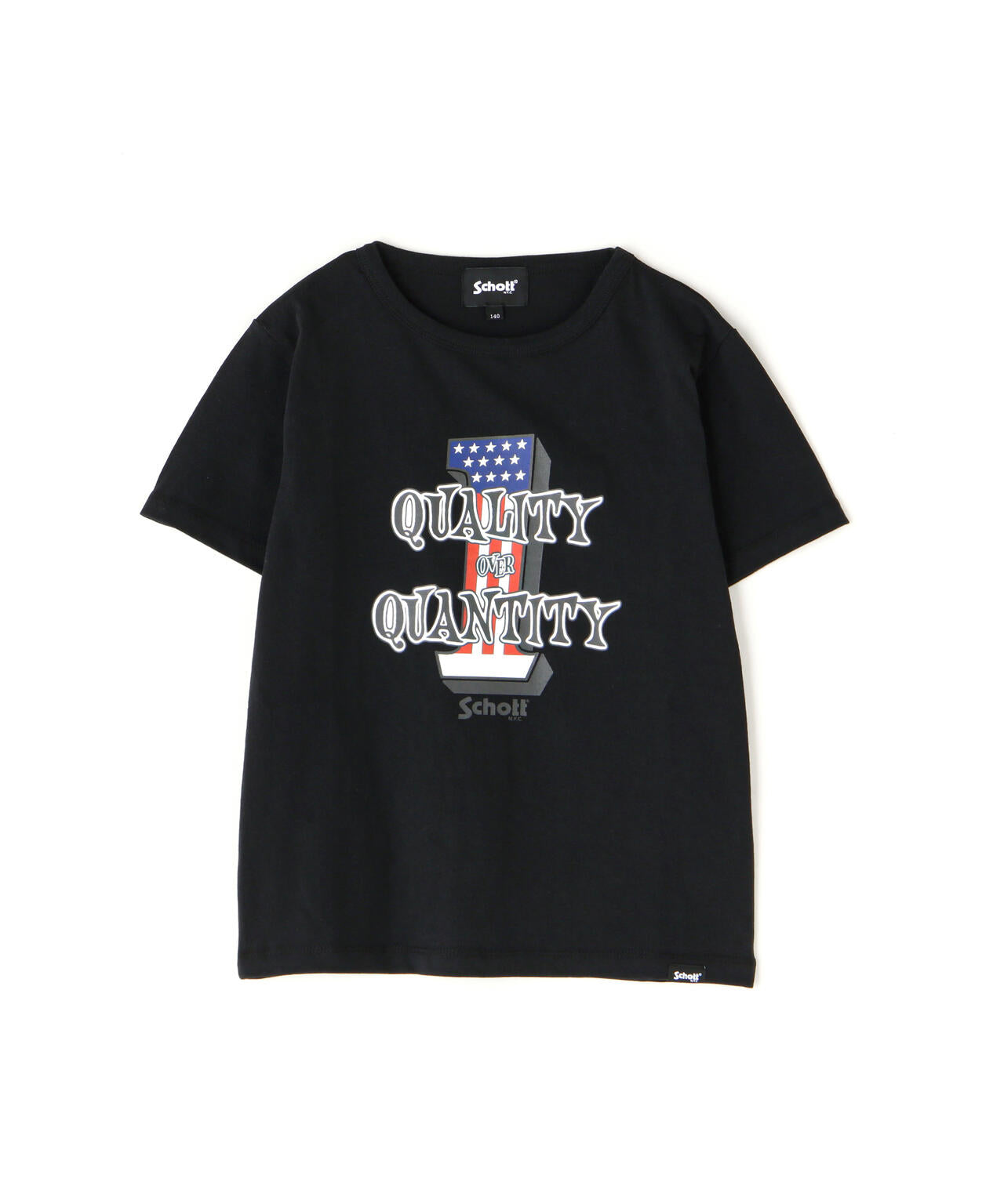 KID'S SS T-SHIRT QUALITY OVER QUANTITY/キッズ Tシャツ クオリティ オーバー クアンティティ