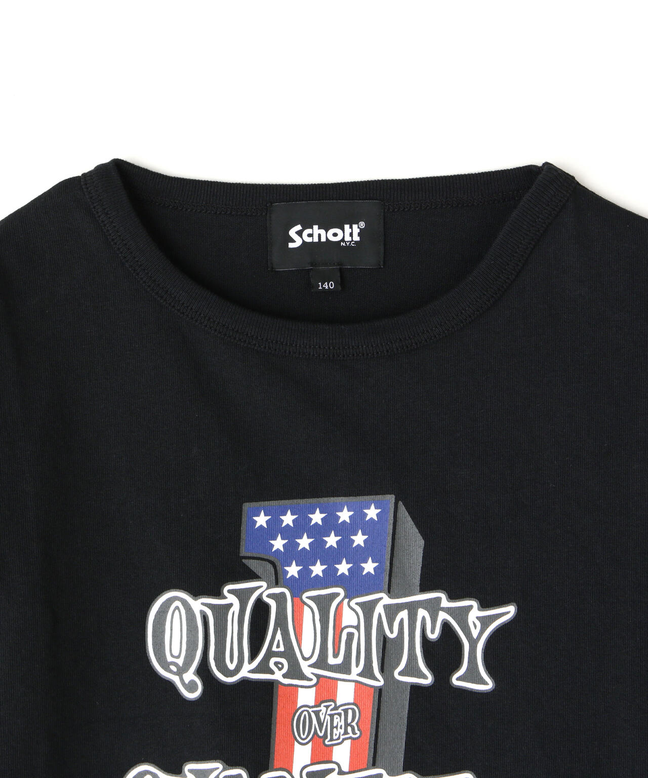 KID'S SS T-SHIRT QUALITY OVER QUANTITY/キッズ Tシャツ クオリティ オーバー クアンティティ