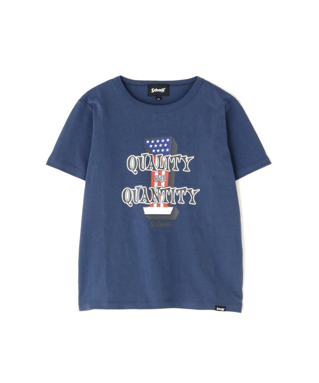 KID'S SS T-SHIRT QUALITY OVER QUANTITY/キッズ Tシャツ クオリティ オーバー クアンティティ