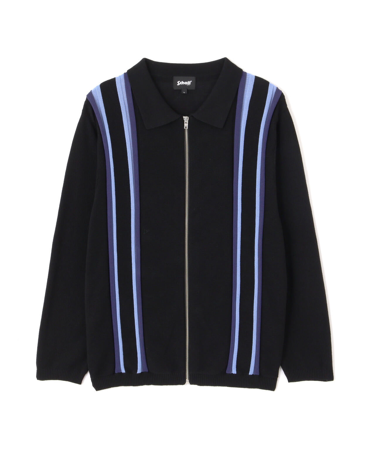 LS ZIP KNIT CARDIGAN/LS ジップ ニットカーディガン