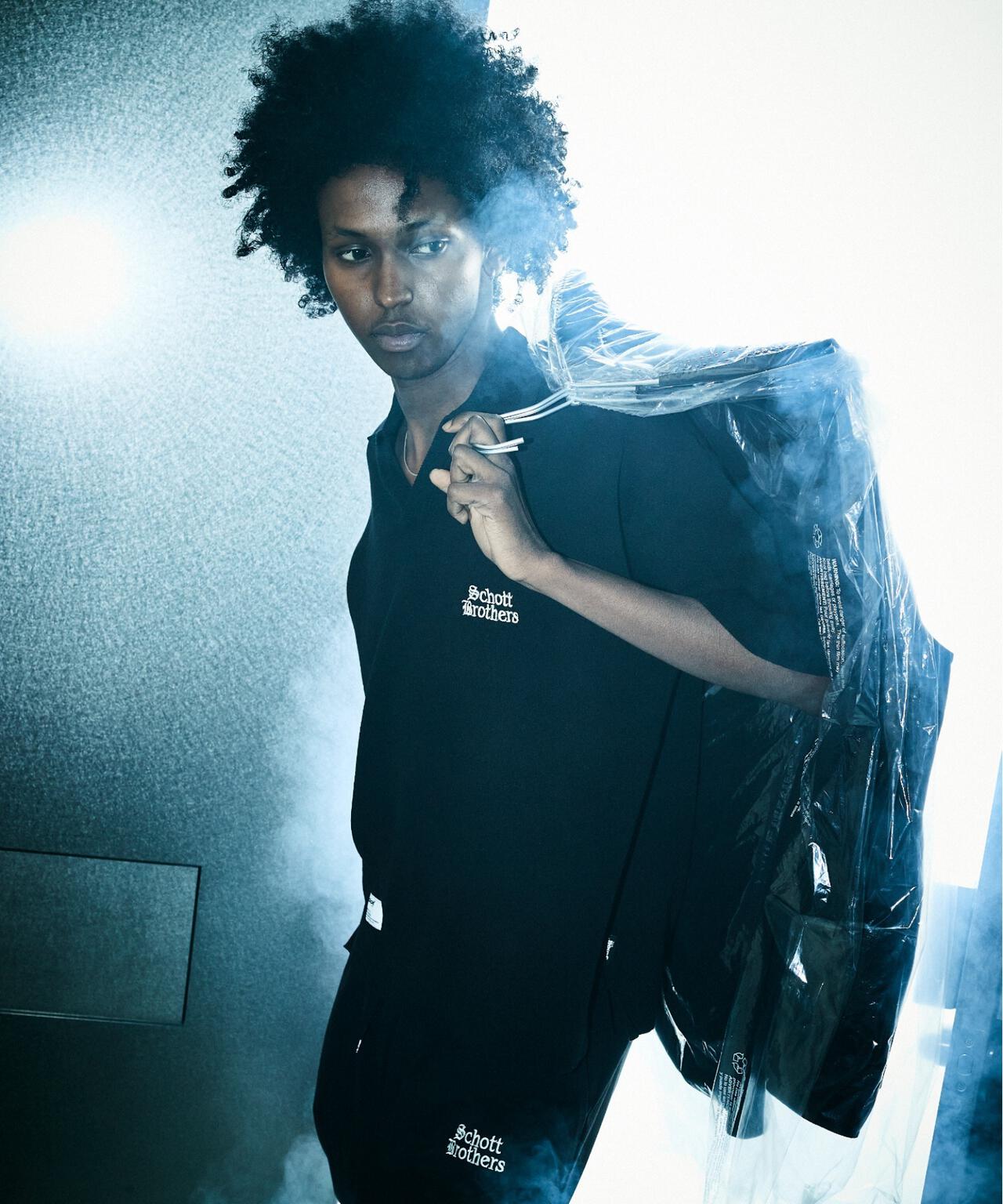 B.S S/S SKIPPER KNIT/スキッパーニット