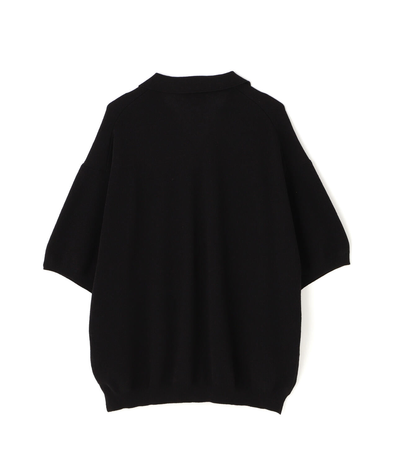 B.S S/S SKIPPER KNIT/スキッパーニット