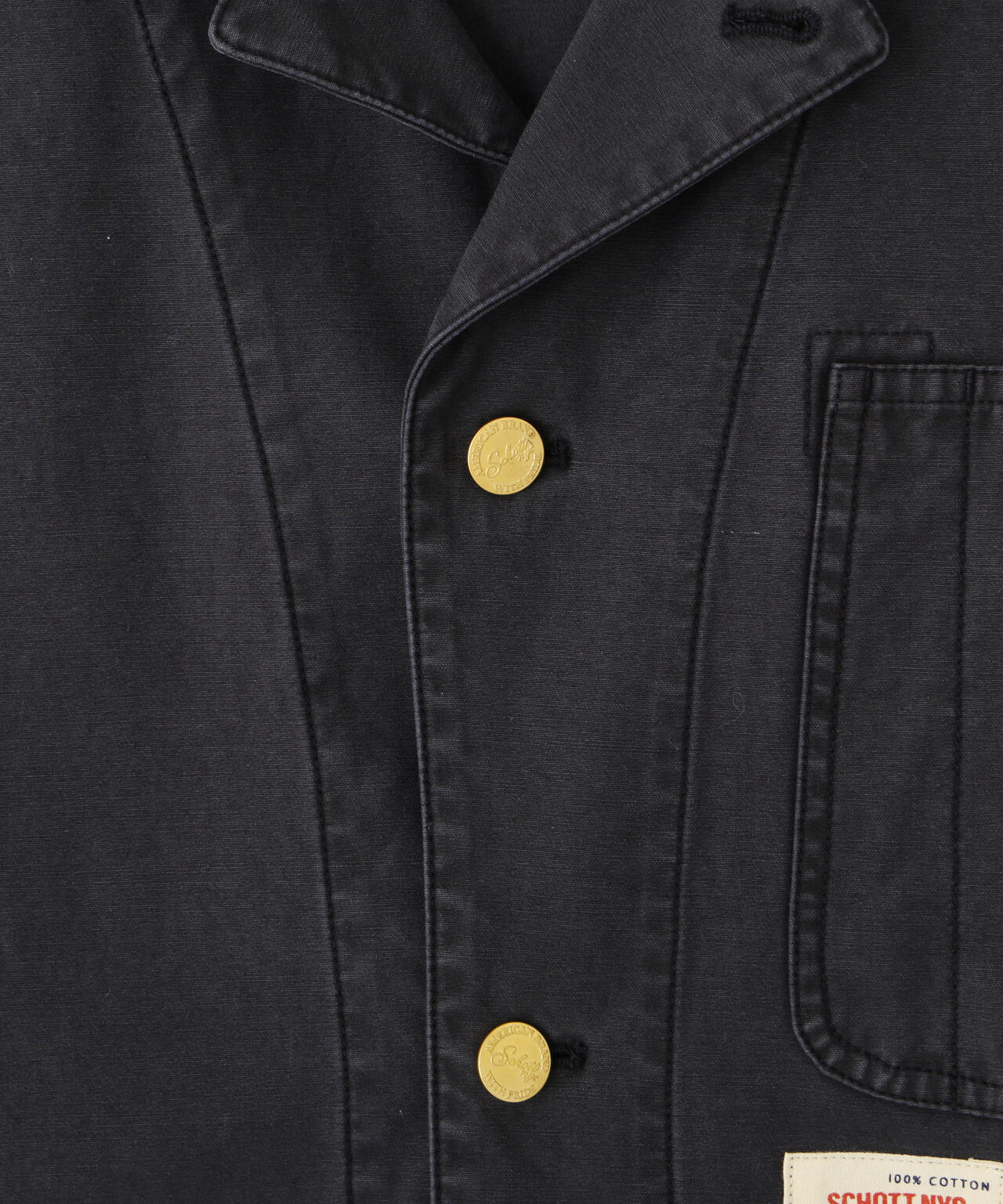 BACK SATIN COVERALL/バックサテン カバーオール