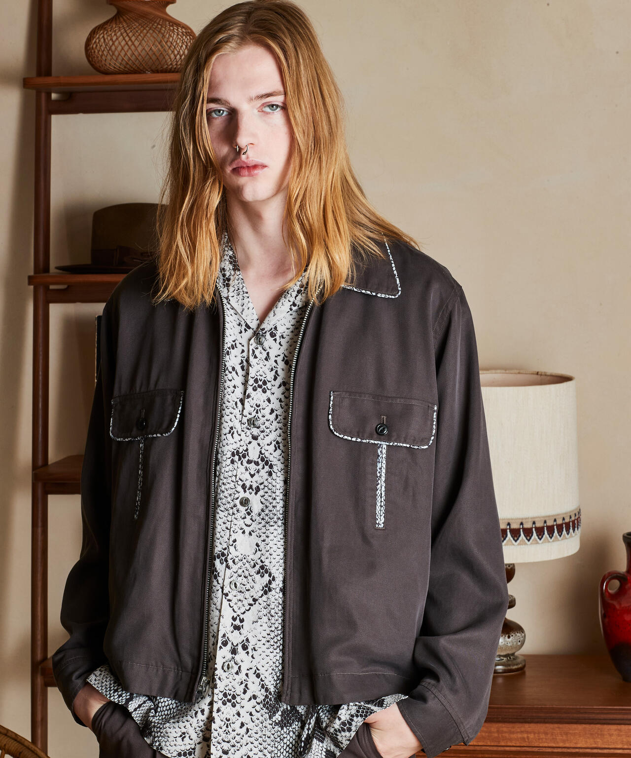 LYOCELL 50's JACKET/リヨセル 50'sジャケット