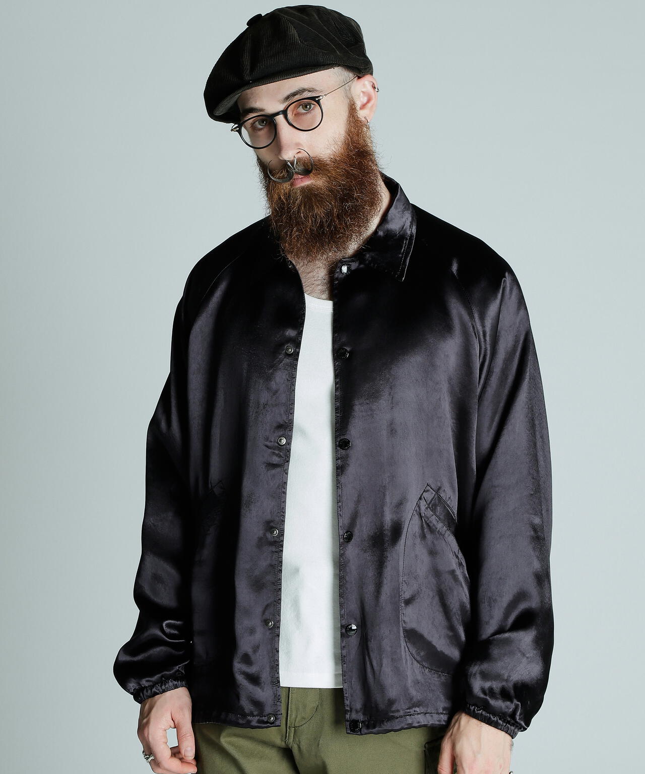RAYON COACH JACKET/レーヨン コーチジャケット