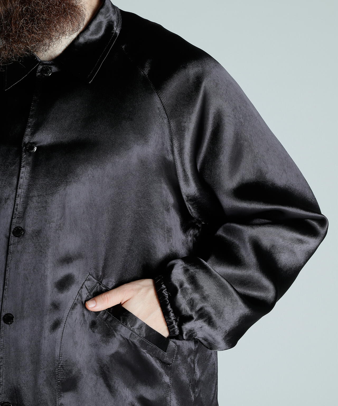 RAYON COACH JACKET/レーヨン コーチジャケット