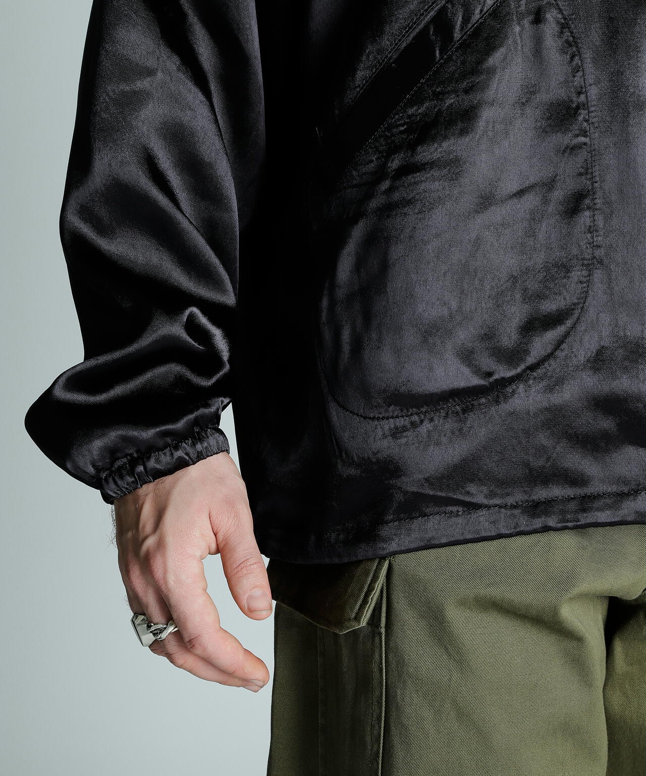 RAYON COACH JACKET/レーヨン コーチジャケット
