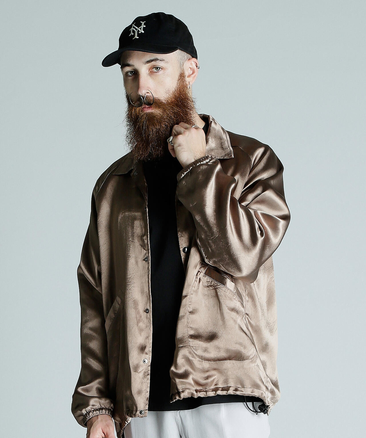 RAYON COACH JACKET/レーヨン コーチジャケット