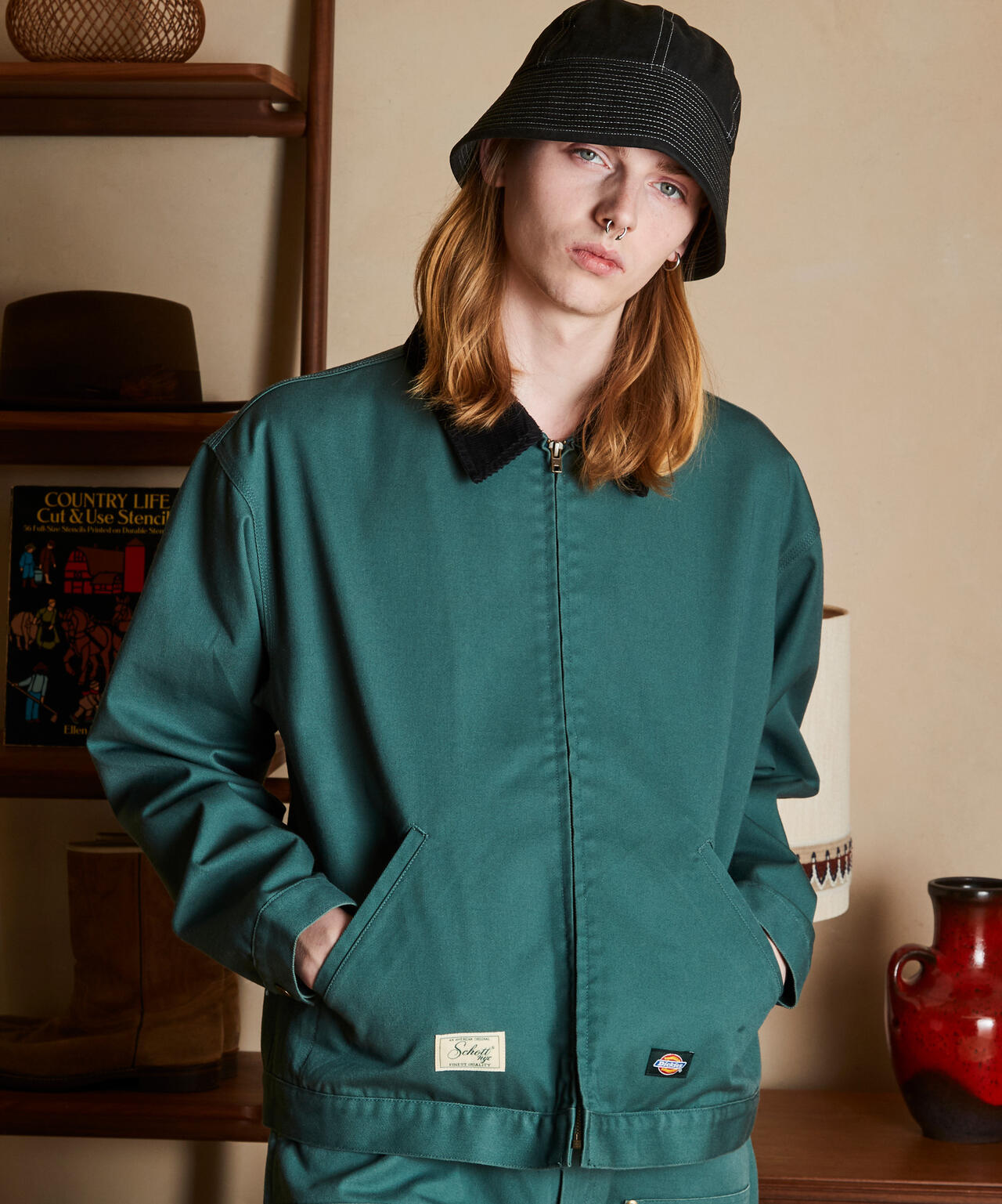 ×DICKIES/ディッキーズ/TC TWILL PAINTER JACKET/TCツイル ペインタージャケット