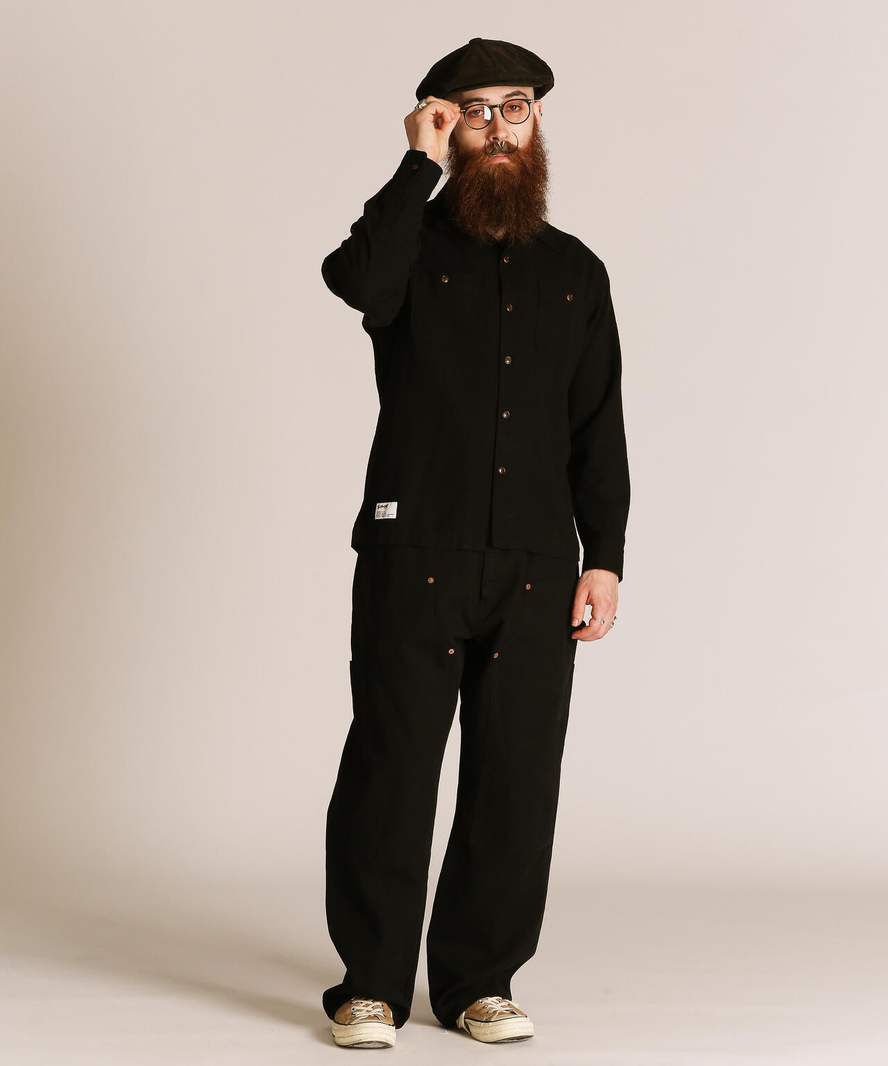 HV SHIRT PLAIN/ヘンプビスコース シャツ プレーン