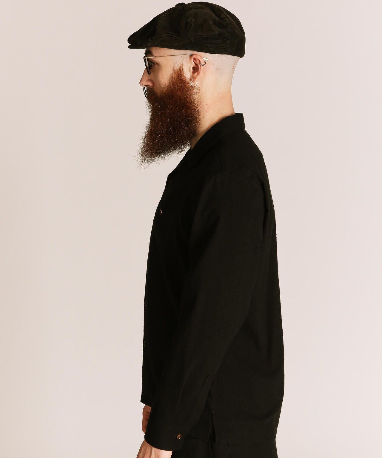 HV SHIRT PLAIN/ヘンプビスコース シャツ プレーン