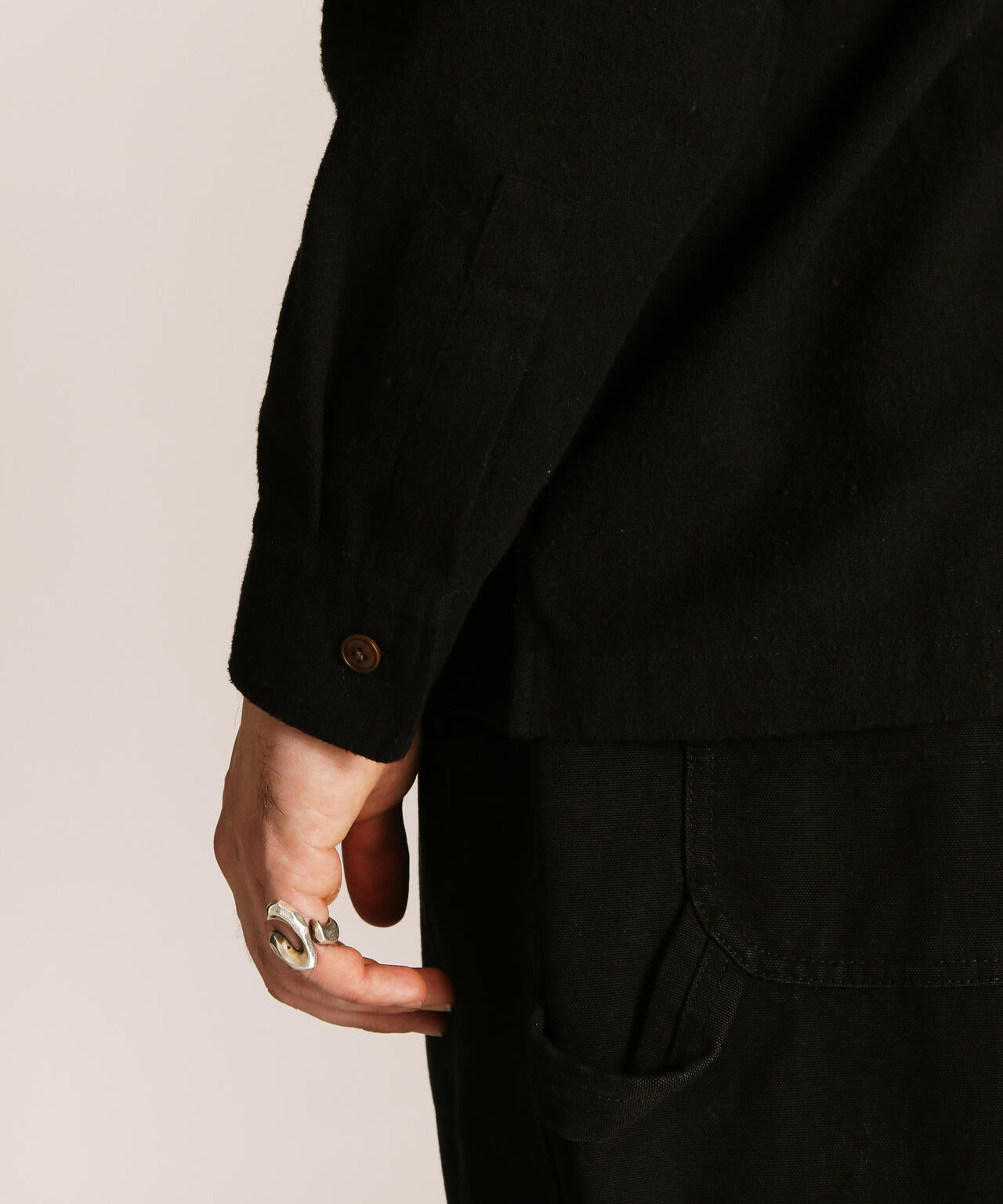 HV SHIRT PLAIN/ヘンプビスコース シャツ プレーン