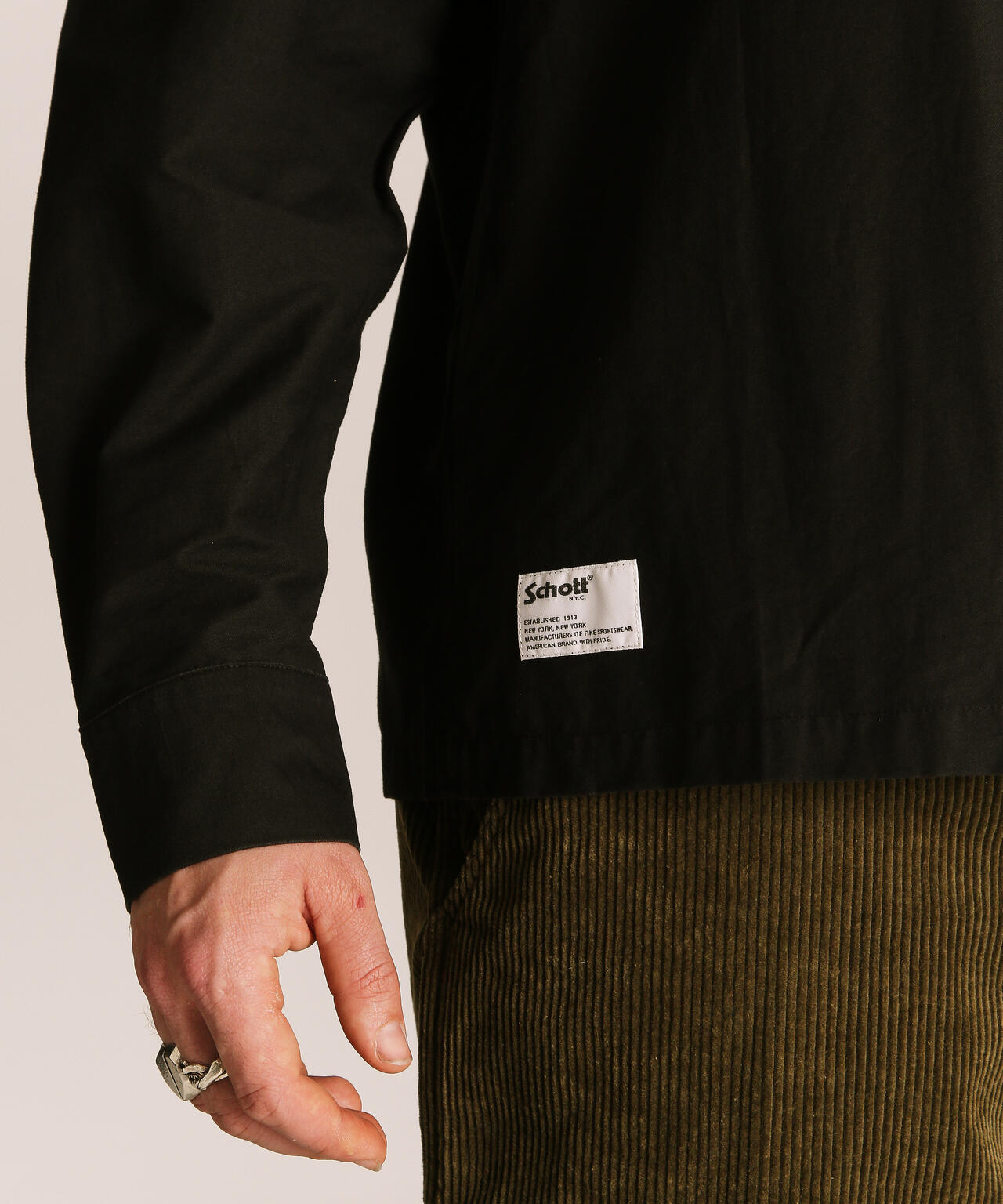 NC WORK SHIRT EMB./エヌシー 刺繍 ワークシャツ