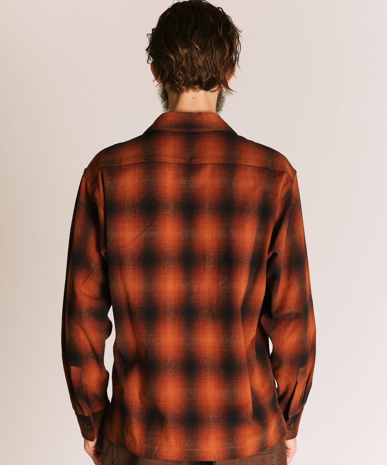 OMBRE CHECK FLANNEL LS SHIRT/オンブレチェック フランネル LSシャツ