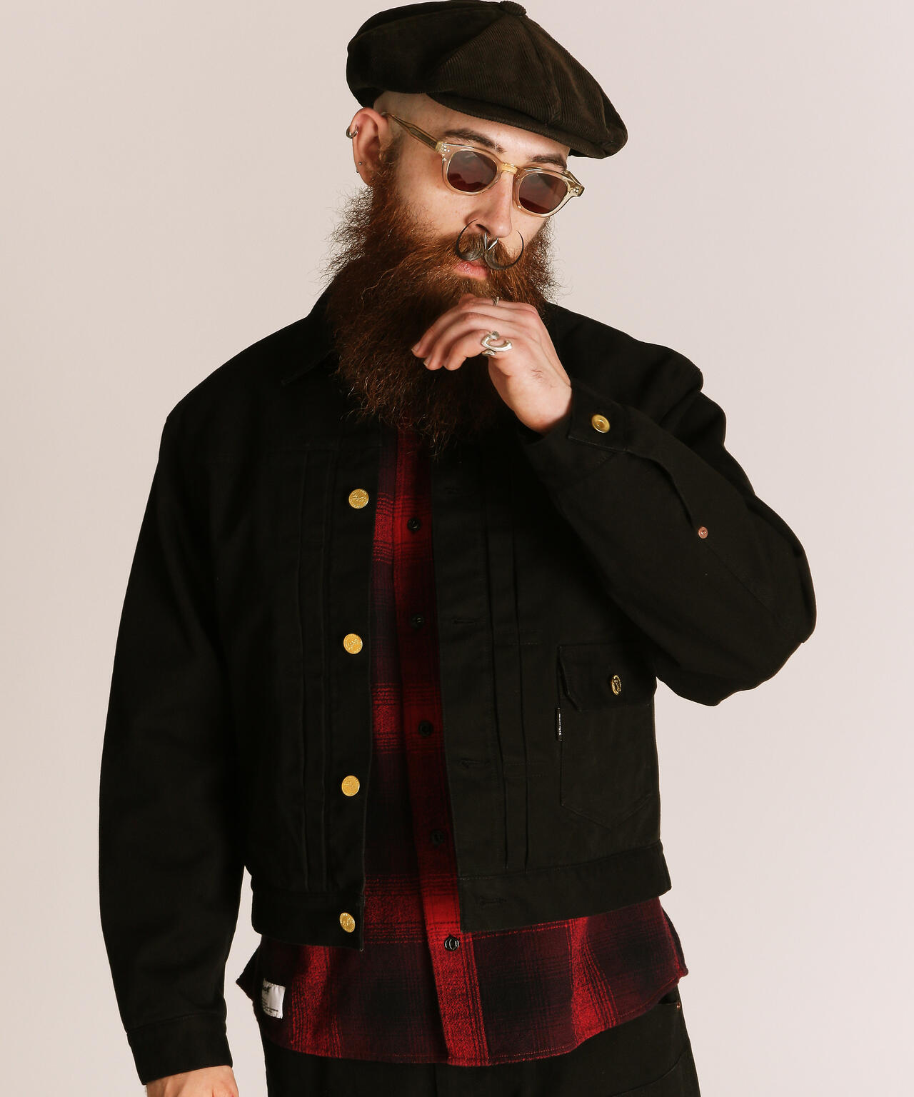 OMBRE CHECK CF LS SHIRT/オンブレ チェック CF LSシャツ