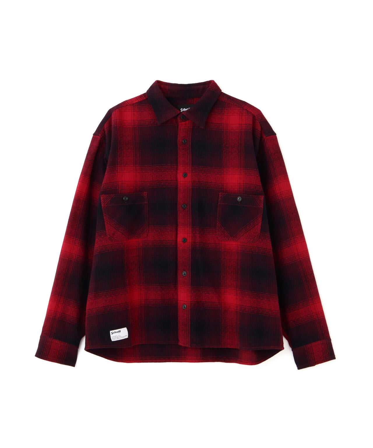 OMBRE CHECK CF LS SHIRT/オンブレ チェック CF LSシャツ
