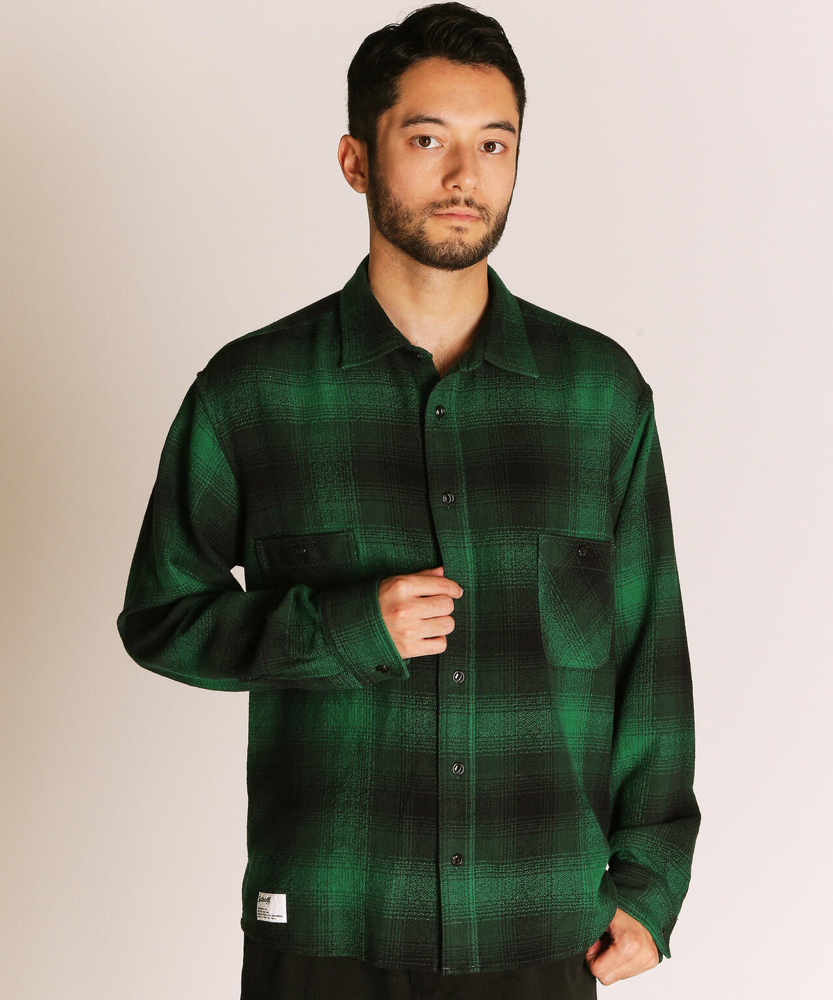 OMBRE CHECK CF LS SHIRT/オンブレ チェック CF LSシャツ