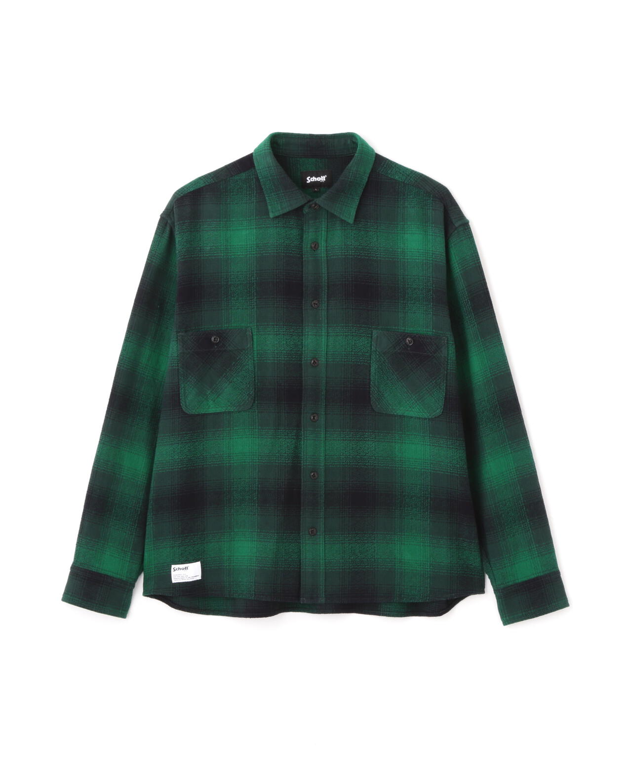 OMBRE CHECK CF LS SHIRT/オンブレ チェック CF LSシャツ