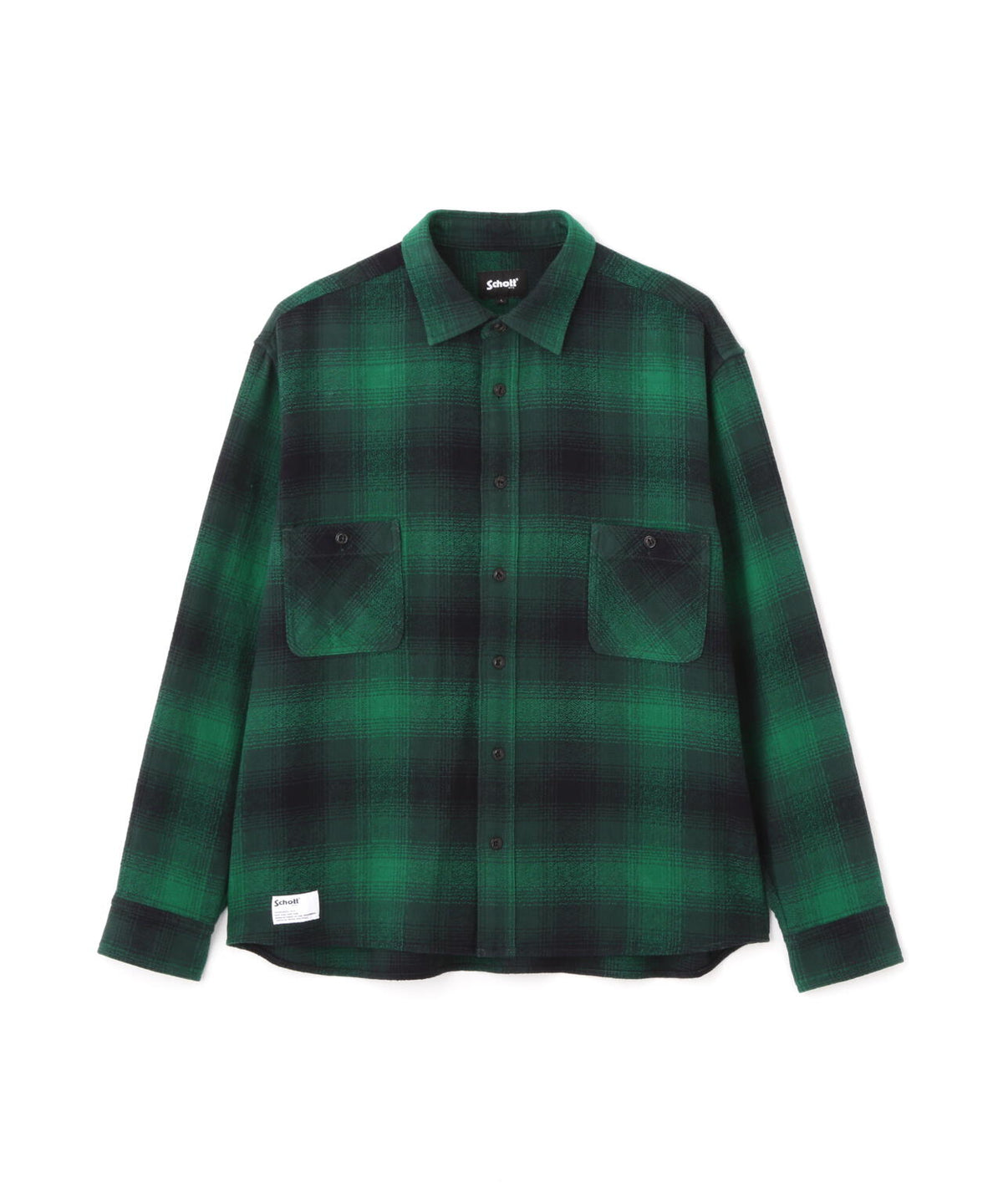 OMBRE CHECK CF LS SHIRT/オンブレ チェック CF LSシャツ