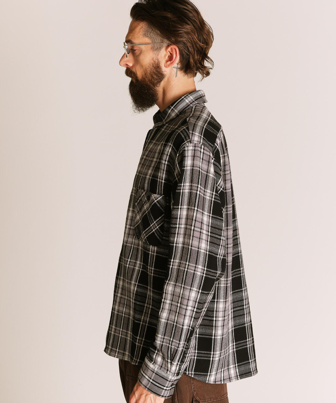 PLAID CF LS SHIRT/プレイド CF LS シャツ