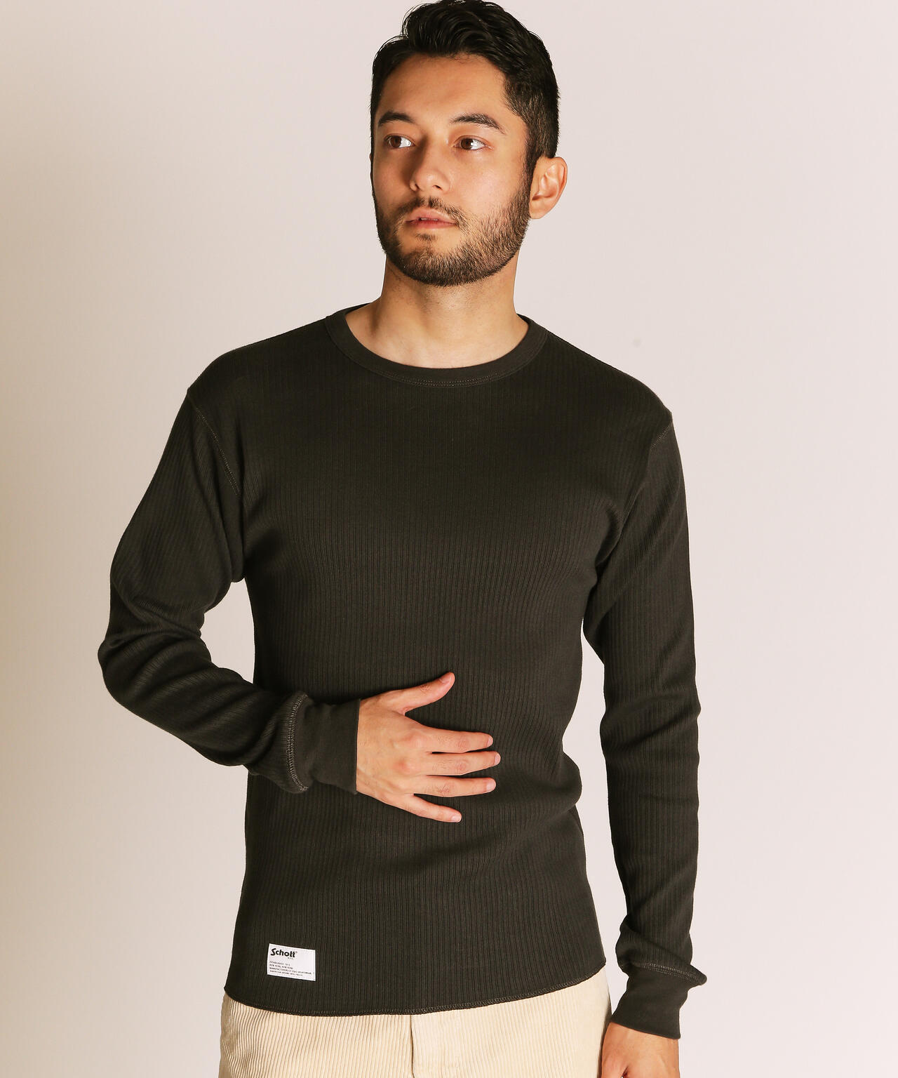 ARMY RIB LS T-SHIRT/アーミーリブ LS Tシャツ