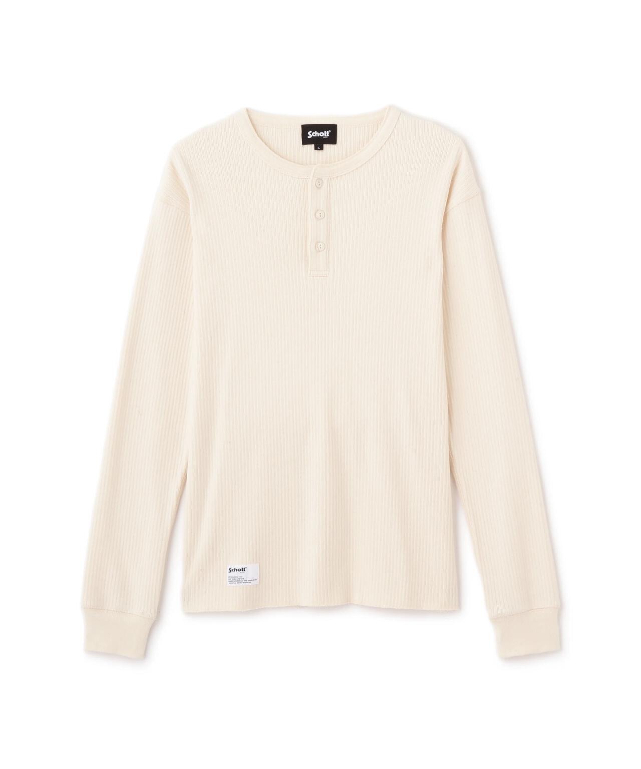 ARMY RIB HENLEY LS T-SHIRT/アーミリブヘンリーLS Tシャツ