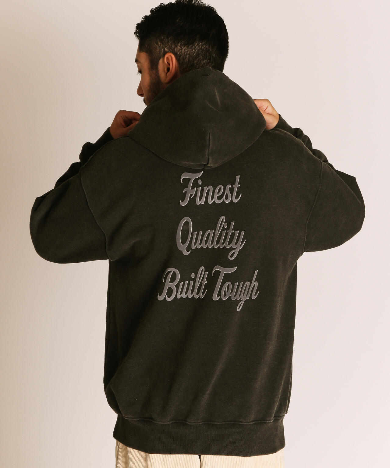 FLOCKY BULLDOG HOODED SWEAT/フロッキーブル パーカー