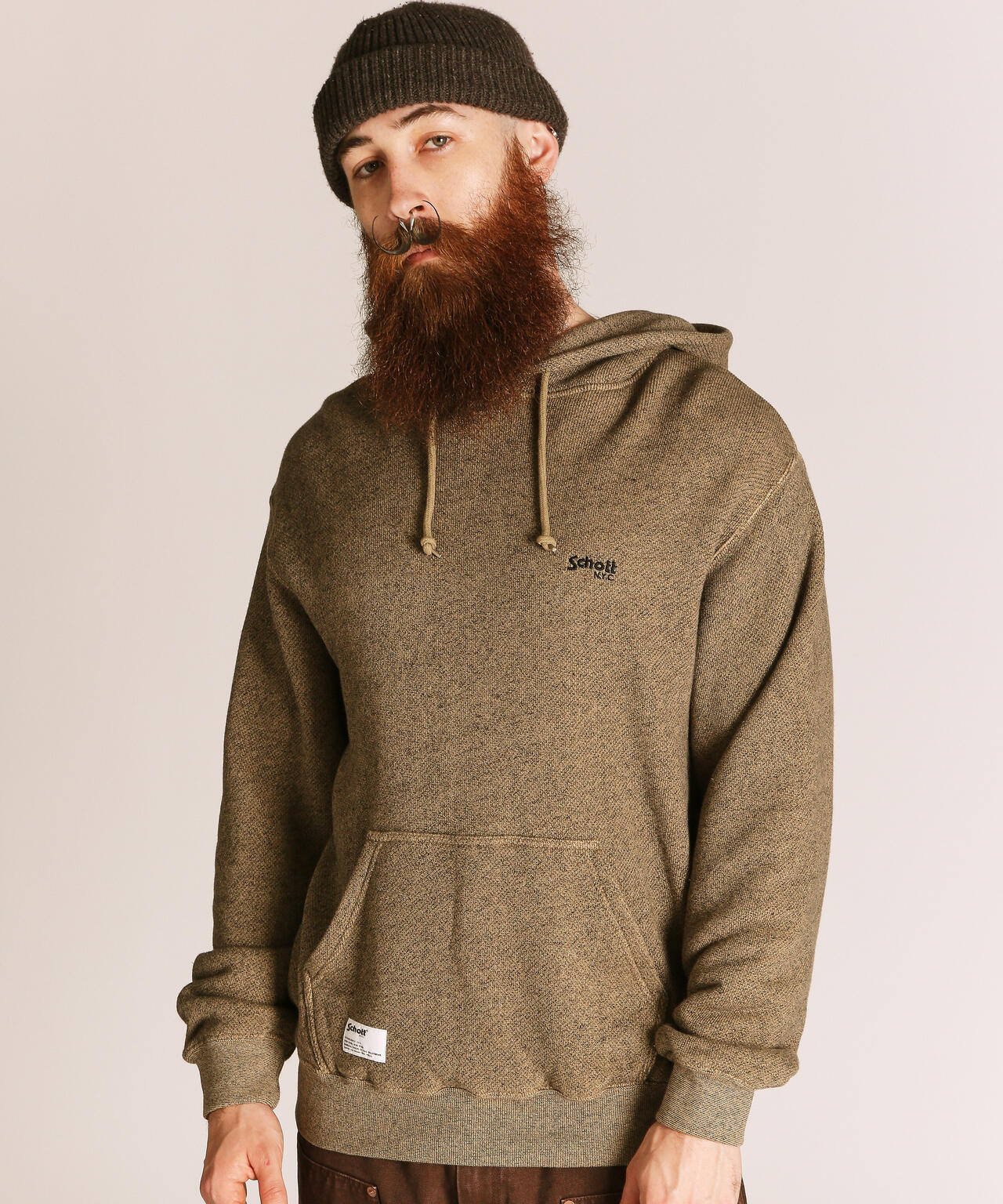 SALT AND PEPPER HOODED SWEAT/ソルト アンド ペッパー パーカー