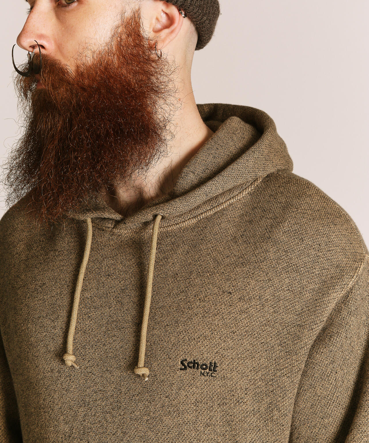 SALT AND PEPPER HOODED SWEAT/ソルト アンド ペッパー パーカー