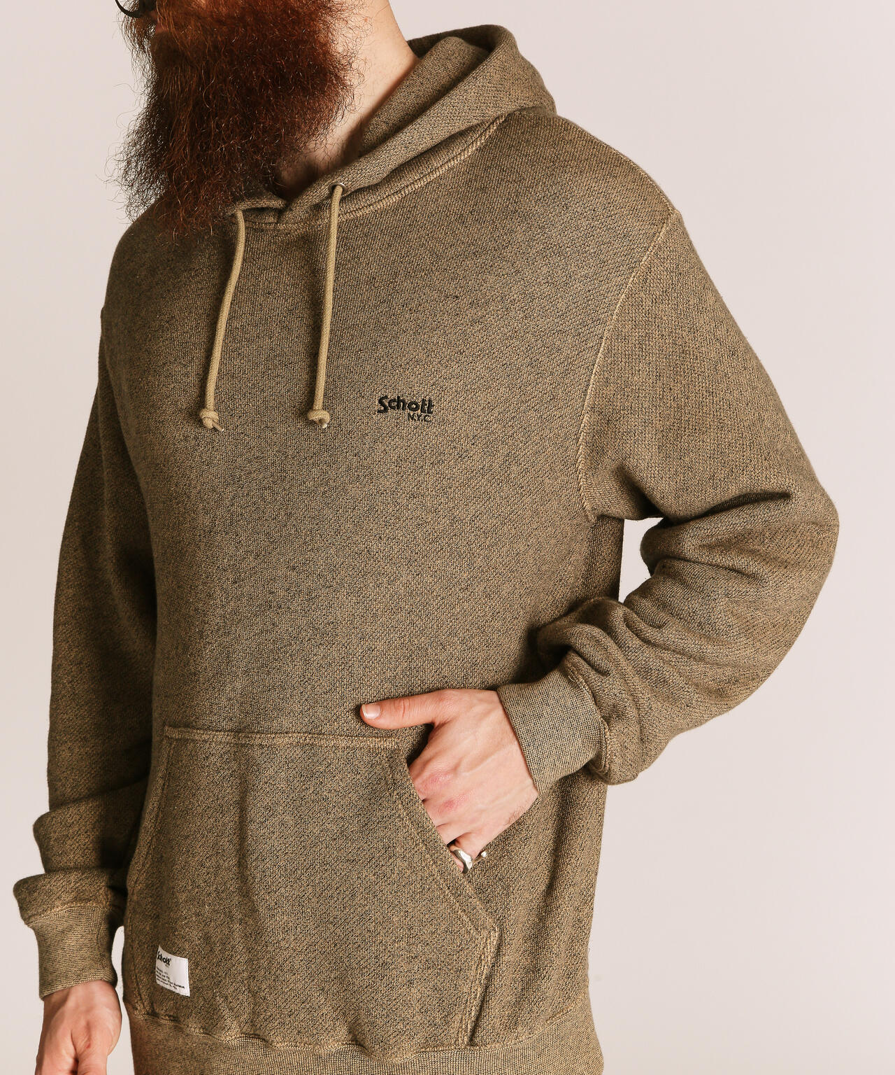 SALT AND PEPPER HOODED SWEAT/ソルト アンド ペッパー パーカー