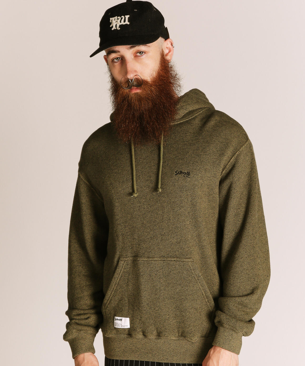 SALT AND PEPPER HOODED SWEAT/ソルト アンド ペッパー パーカー