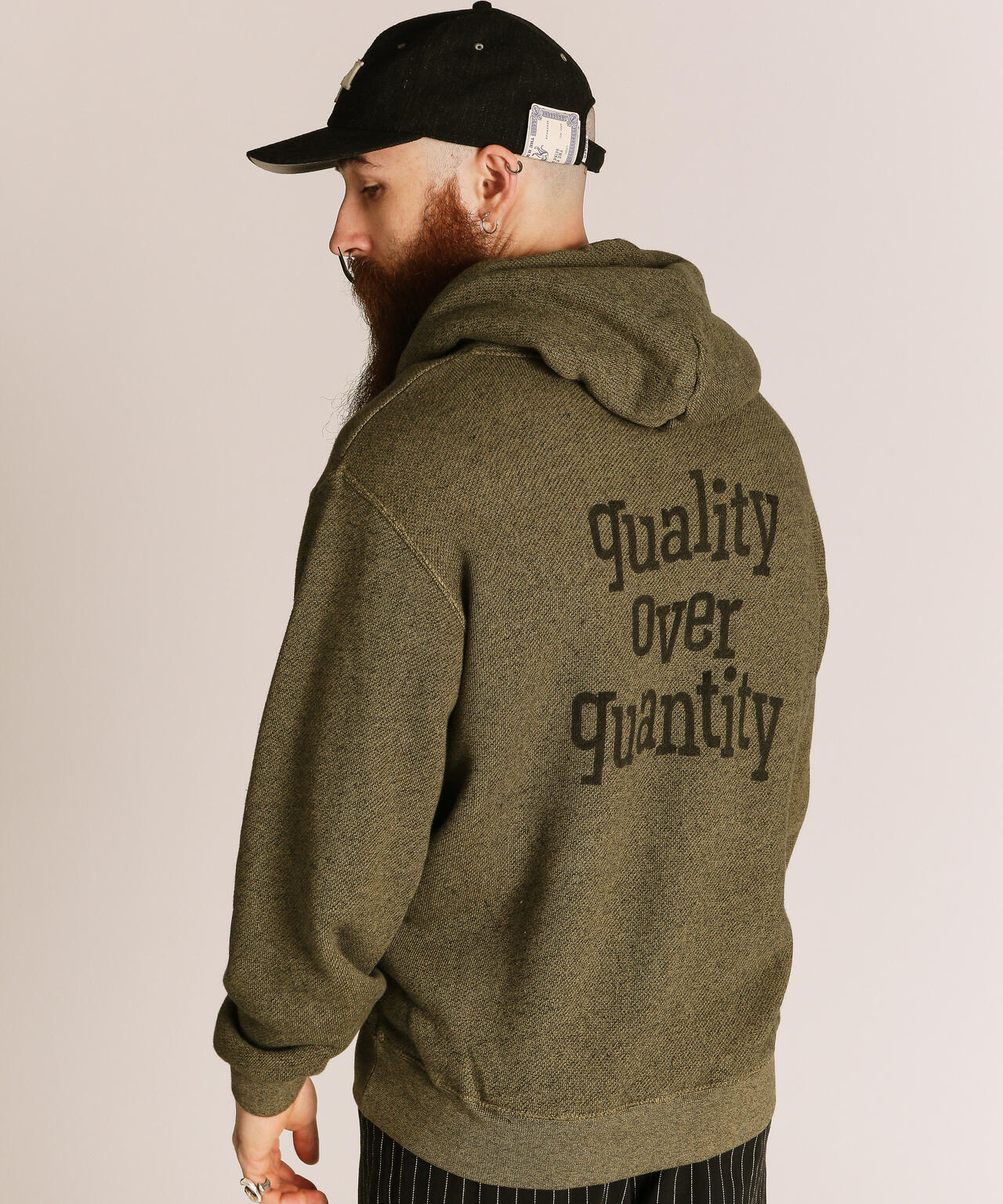 SALT AND PEPPER HOODED SWEAT/ソルト アンド ペッパー パーカー